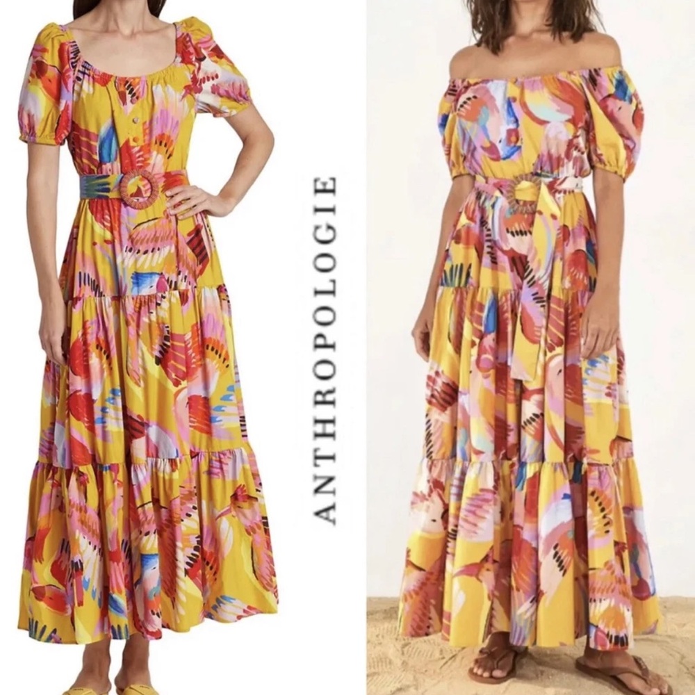 FARM Rio Vibrant Multicolor Maxi Dress - Picture 7 of 7